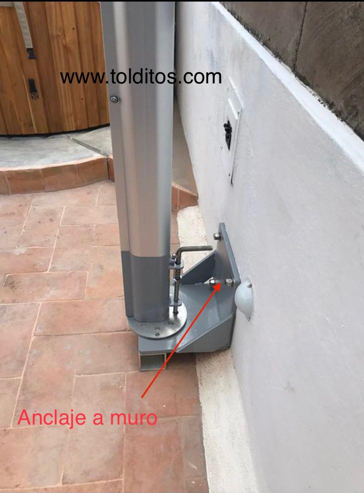 Anclaje al Muro